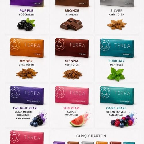 TEREA Çeşitleri ve Aroma Rehberi